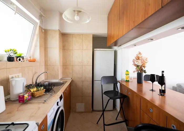 公寓 Stepup Apartment, Downtown Bucharest, Center, Balcony View