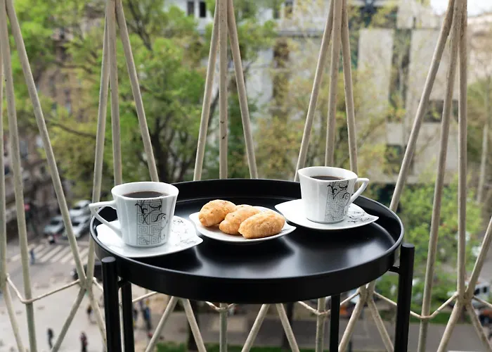 Stepup Apartment, Downtown Bucharest, Center, Balcony View *