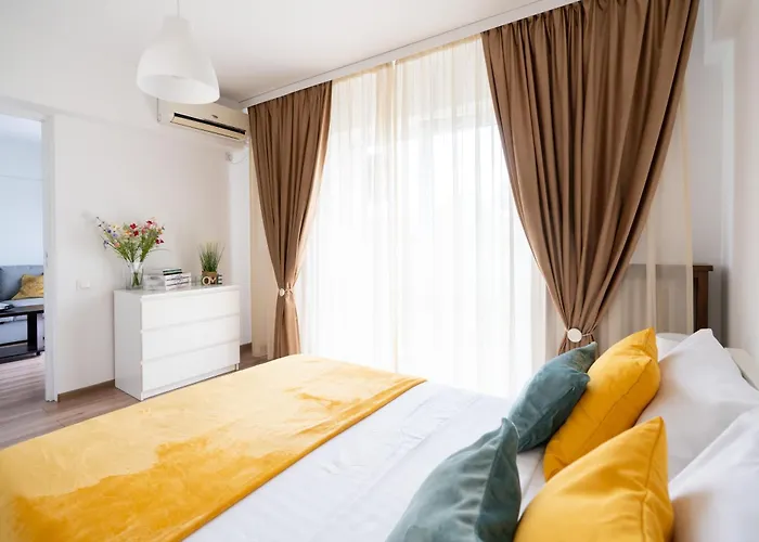 Stepup Apartment, Downtown Bucharest, Center, Balcony View 公寓 *